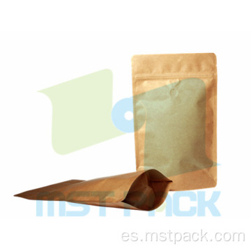 Kraft Paper Stand Up Pouches